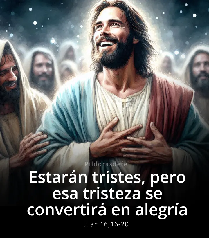 Evangelio de hoy, Juan 16,16-20: Cuando venga el Espíritu de la Verdad, los guiará hacia la verdad